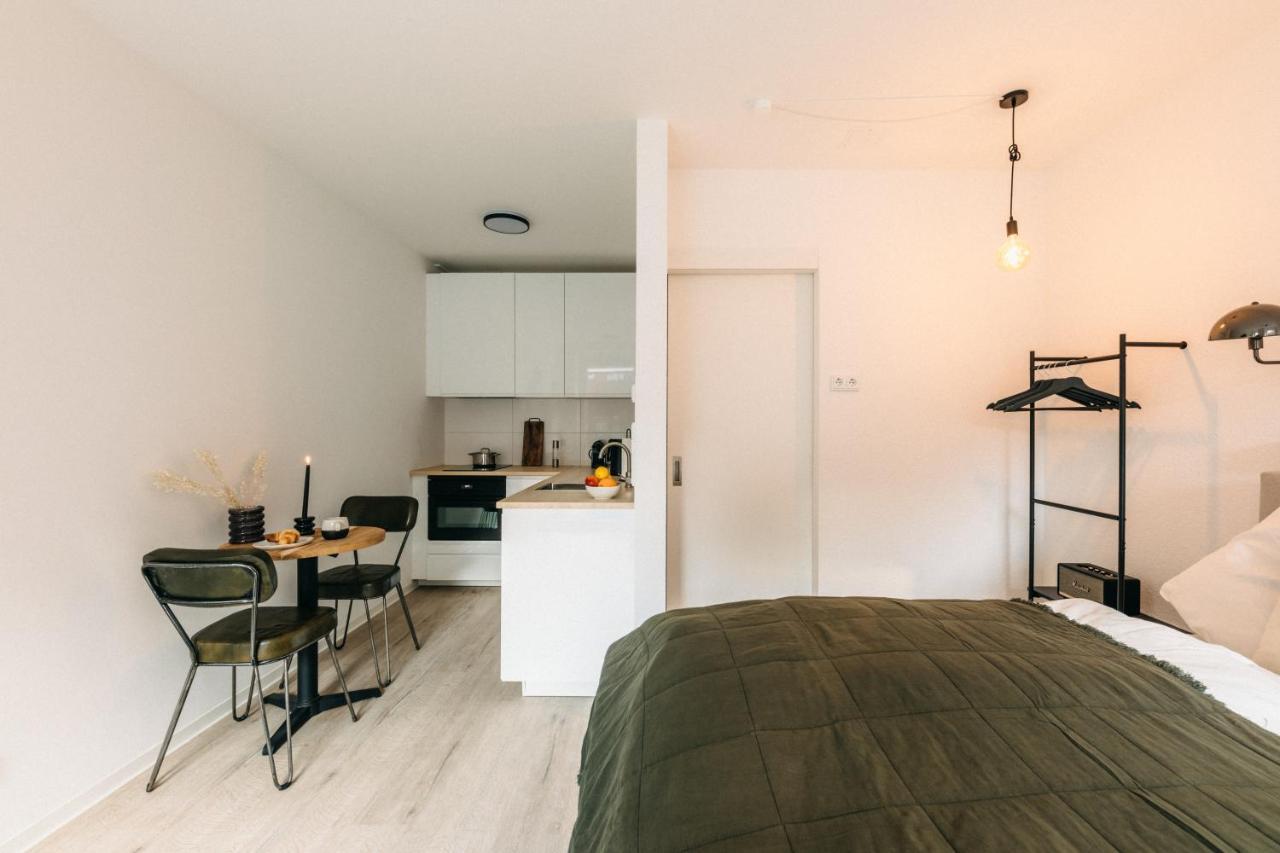 Duesseldorf Boutique-Style Studioapartments Exteriör bild