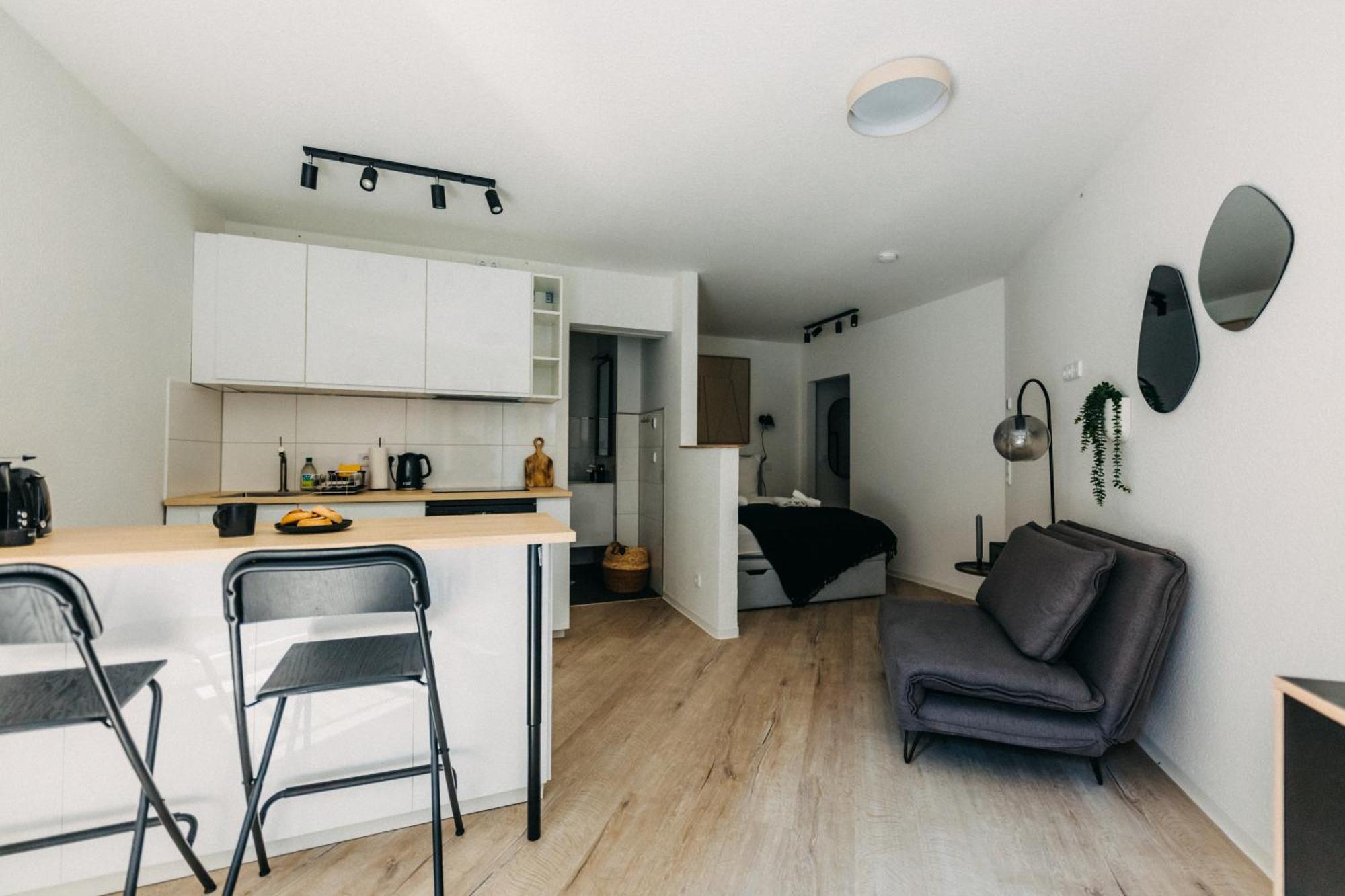 Duesseldorf Boutique-Style Studioapartments Exteriör bild
